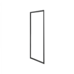 Shower Glass - Glow Series 1000mm Side Panel Black